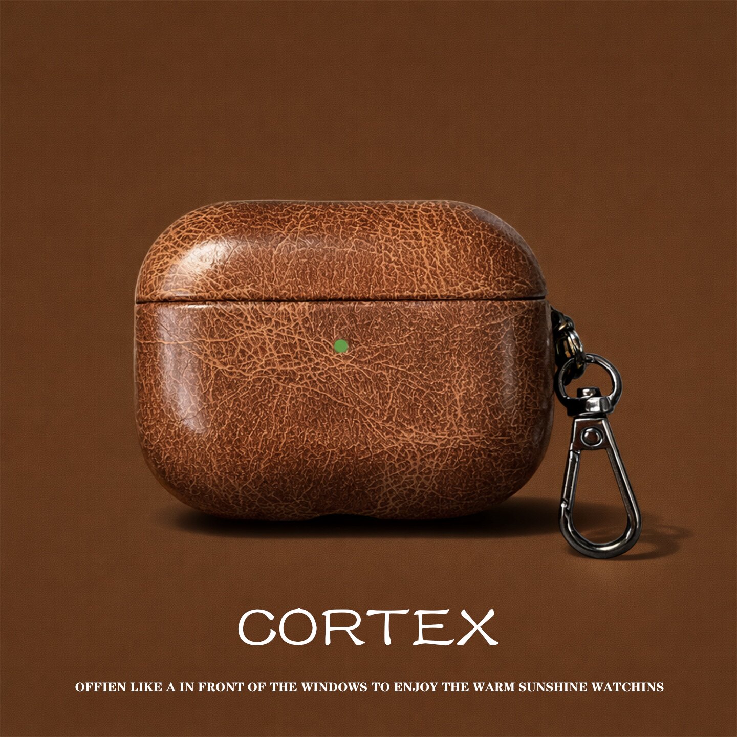 适用苹果airpodspro3油皮复古皮质苹果3代pro2耳机保护套4代壳