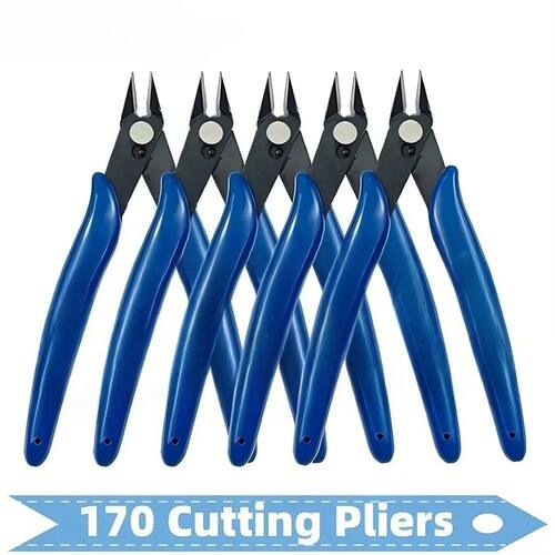 Blue Electricians Pliers Tools Electrician Hand Tool Carbon