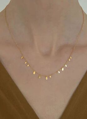 Teadop Cham Necklace, Stainless Steel Dangling Necklace ,