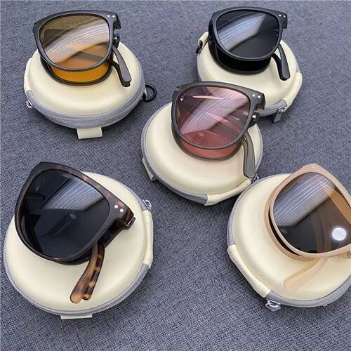 Folding sunglasses, portable, ultra light sun protection,