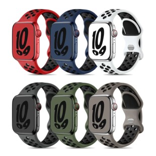Silicone Sport Straps For Apple Watch Band 45mm 44mm Ultra2