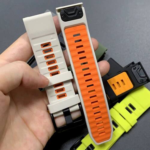 QuickFit Silicone Watch Band For Garmin Fenix 8 PRO 8x 8 E