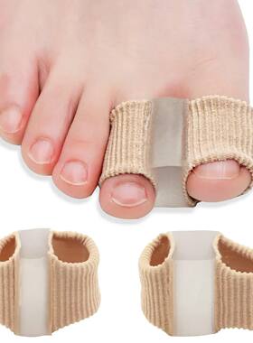 Gel Bunion Toe Separator W/Fabric Lining for Big