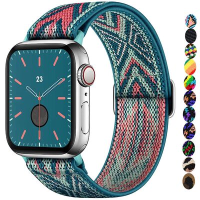 Scrunchie Strap for Apple watch band 45mm 44mm 40mm 41mm