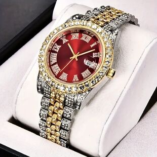 Mens Hip Hop Watch VintagInspired Retro Quartz Timepiece