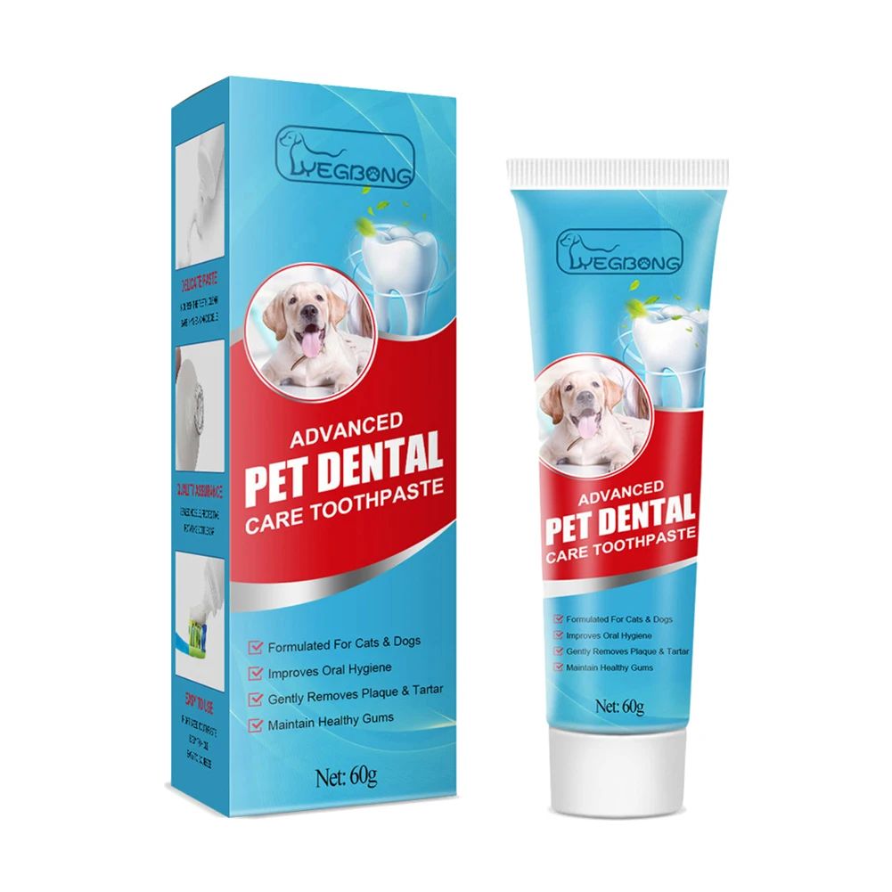 60g Cat Edible Toothpaste Remove Tata Puppy Kitten Dog Cat