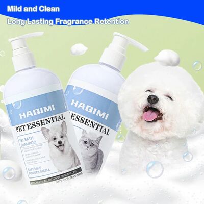 500ml Pet Bath Shampoo Cats Dogs Showe Gel Gentle Cleansing
