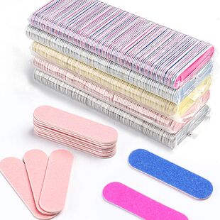 Double Side Nail Files Wood Sanding Buffe Block Set Fo Gel