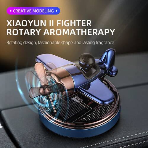 Solar Car Air Freshener Auto Parts Interior Aromatreatment