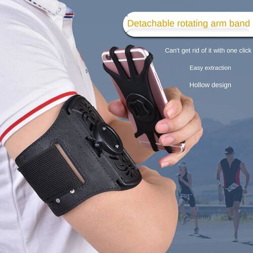 Universal 7.2'' Rotatable Running Sports Phone Case wrist