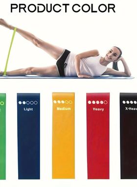 5pcs Resistance Bands Execise Wokout Bands Fo Whole Body