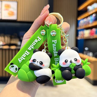 Chengdu Giant Panda Souvenir Cartoon Doll Keychain Cute Bag