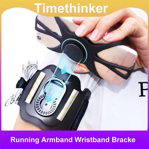 Running Armband Wristband Bracke 360 ° Rotatable Phone