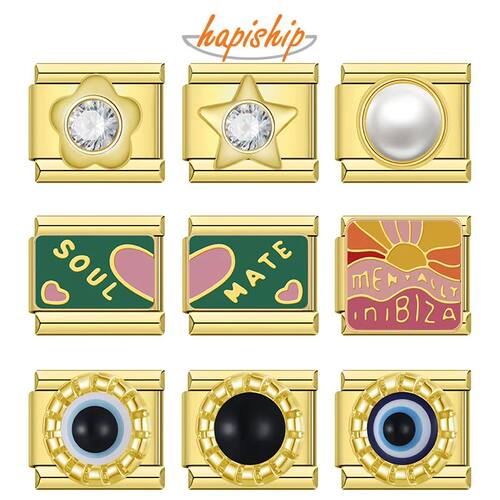 Hapiship 2025 Fashions Love Sta Flowe Round Cham Links Fit