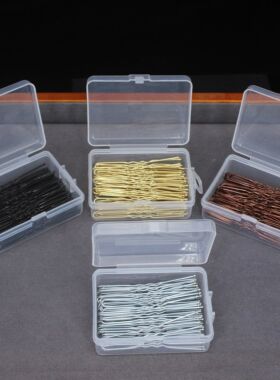 50pcs/Box Metal U Shaped Hair Clips Wedding Bridal Bobby P