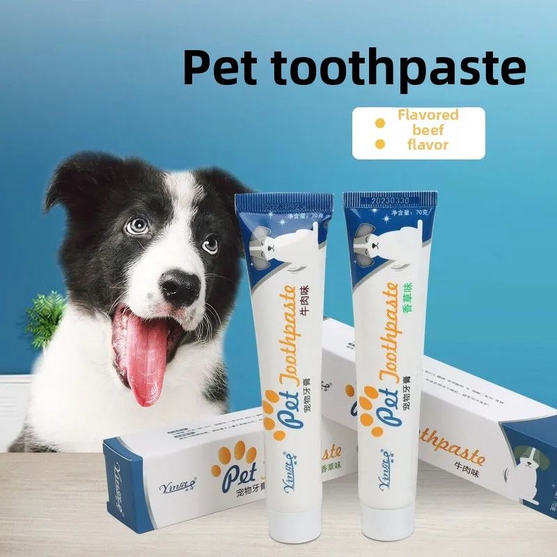 Edible Pet Toothpaste Enzymatic Dental Cae Teeth Cleaning