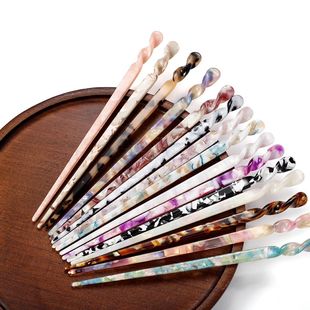 Sticks Hair Vintage Acetate Chopstick Chinese Resin Style