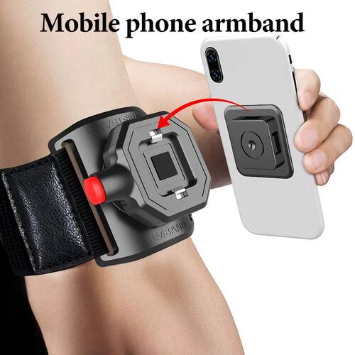 Detachable Rotatable Mobile Sport Bag For Phone For Running