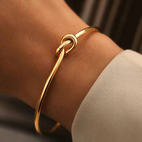 Stainless Steel Bracelets Vintage Men'sWoven Twist Texture
