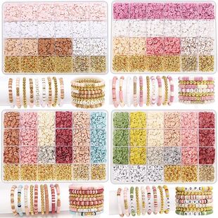 Beads Bracelet Making Style Friendship Clay Kit Golden DIY