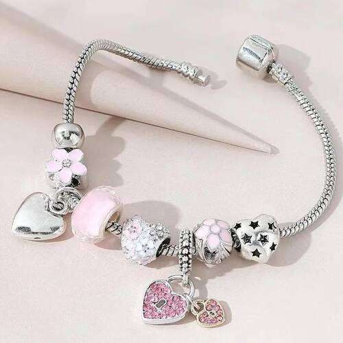 1PC Women's Fashion Multi Element Beaded Love Pan Family