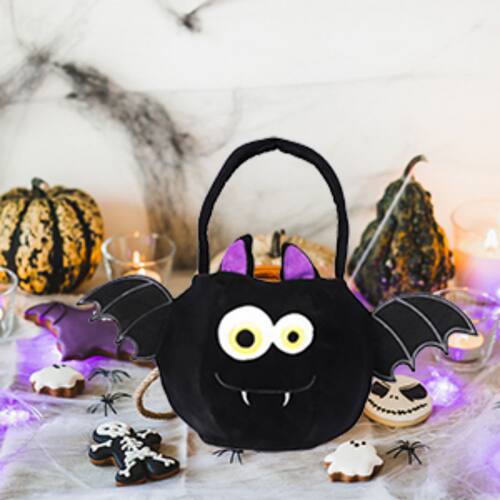 New Halloween Decoations Supe Soft Plush Tote Bag Ghost