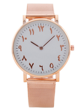 New Aival Milan Women's Watch With Mesh Band Aabic Numeals