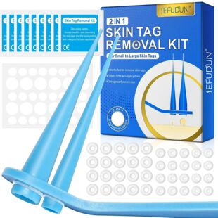 2 In 1 Auto Skin Tag Removal Kit Painless Mole Wart Remover