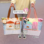 短途旅行包大容量女轻便外出运动健身包旅游便携高颜值手提行李袋