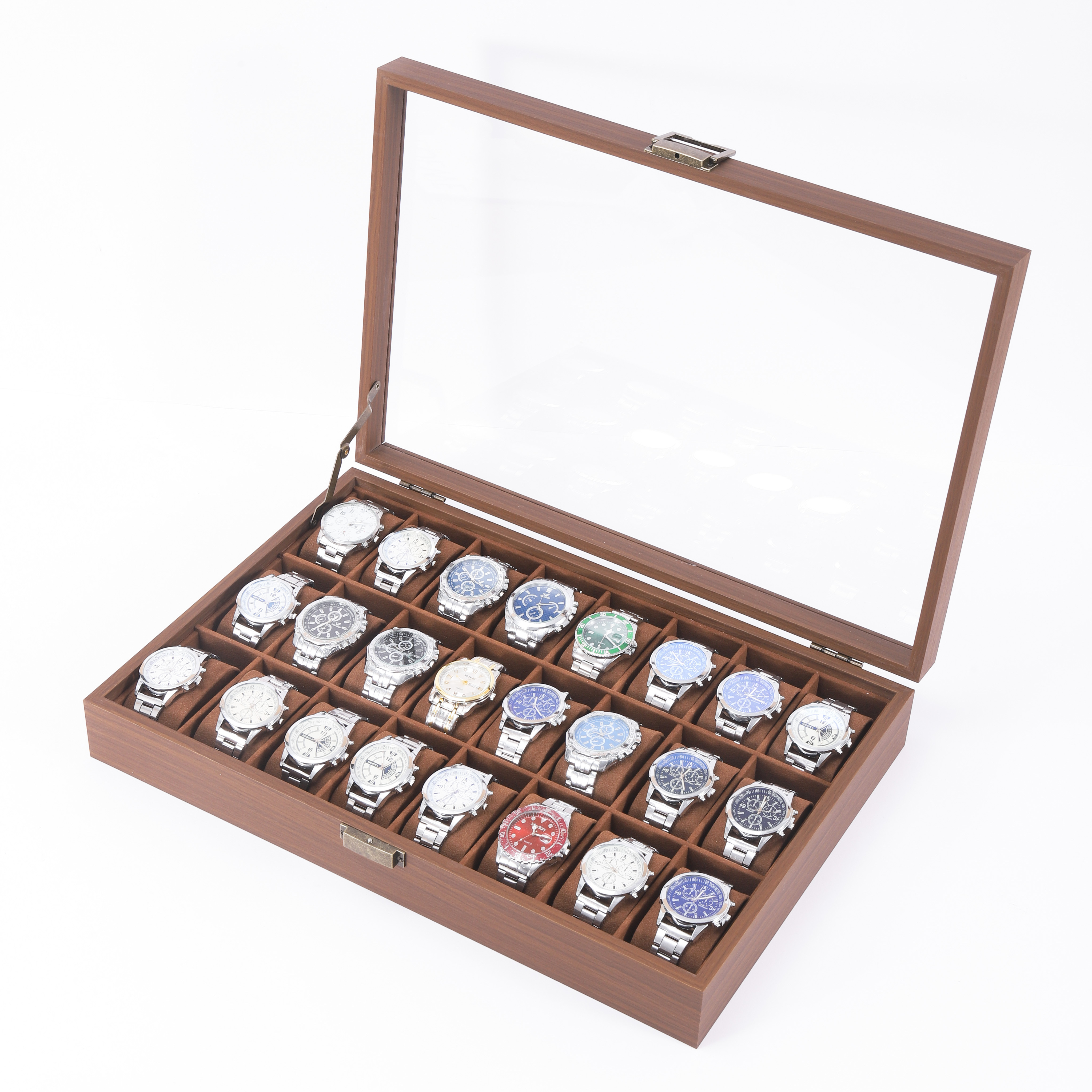 梦冉手表收纳整理展示陈列大容量