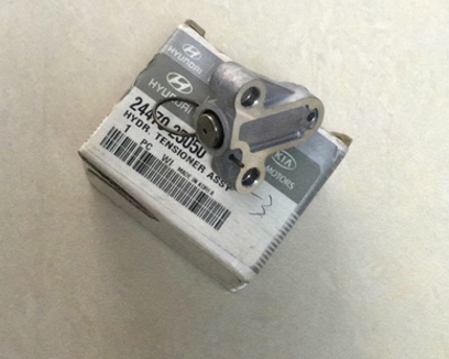 韩国进口现代07-09新胜达2.7正时涨紧器 时规皮带涨紧器 纯正配件