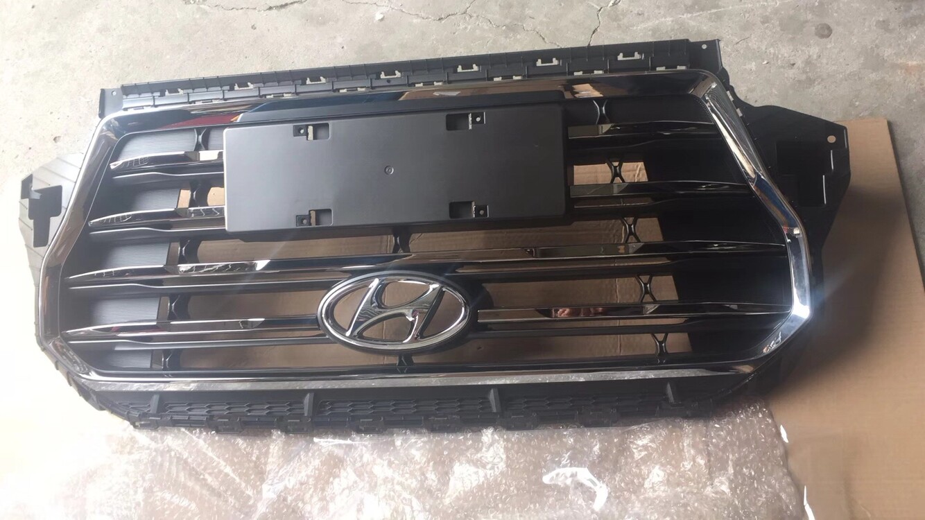 适用于北京现代全新18款IX35前中网保险杠中网总成包邮全新IX35