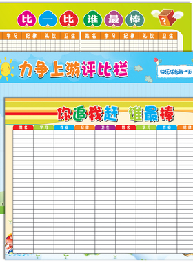 小学生班级教室布置装饰文化墙贴小学背书表小组表扬评比栏光荣榜