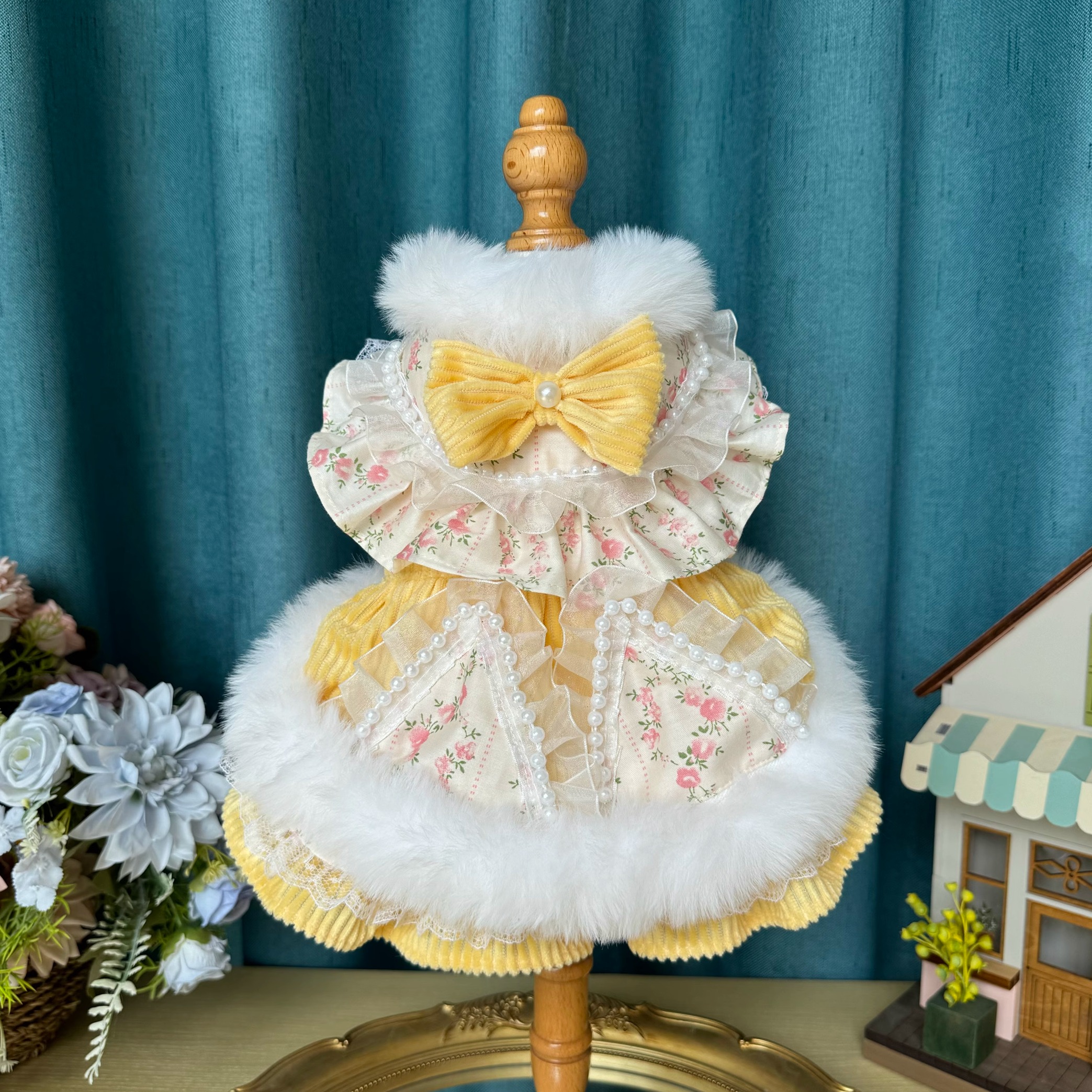 原创公主裙喵呜萌宠狗狗猫咪手工