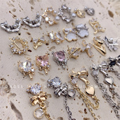 Q7系列134 164号美甲钻精品玫瑰金美甲钻不掉底饰品钻饰美甲专用