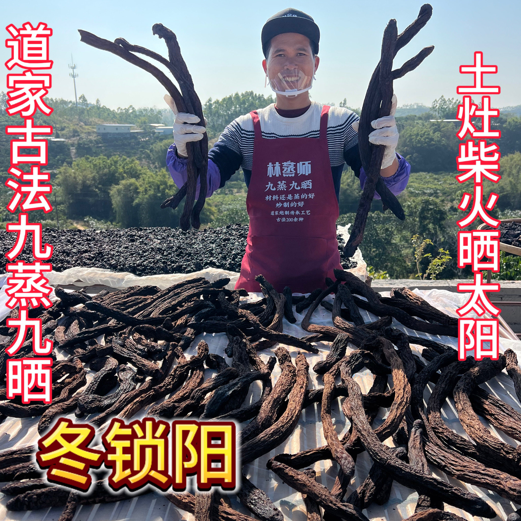 《林蒸师》九蒸九晒产品100多种