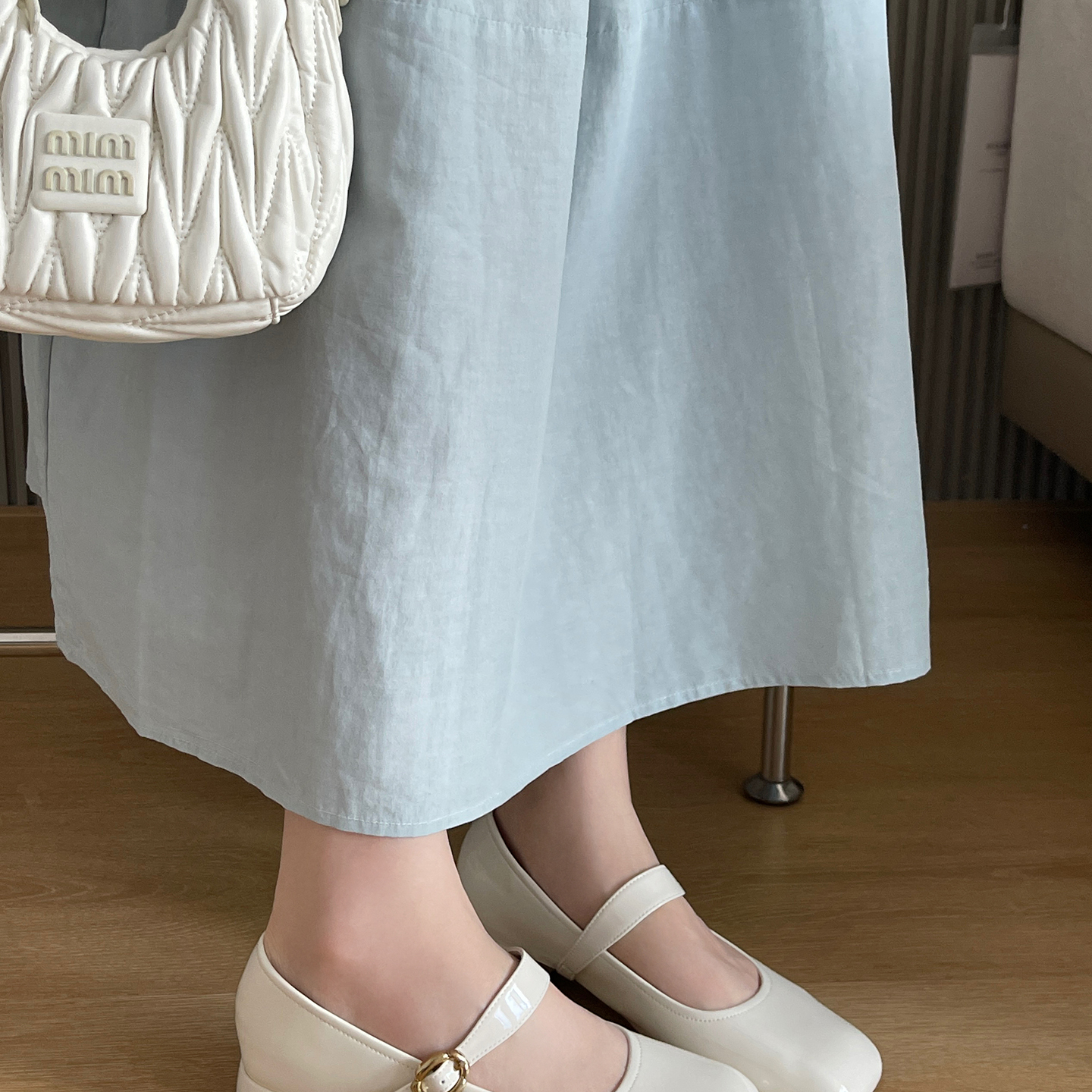 嘉俪多女欧美单鞋玛丽珍浅口方头