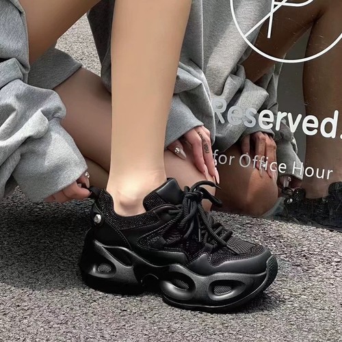 嘉俪多女休闲老爹鞋欧美TPU钻