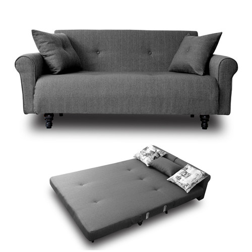 小户型布艺可折叠小书房沙发床