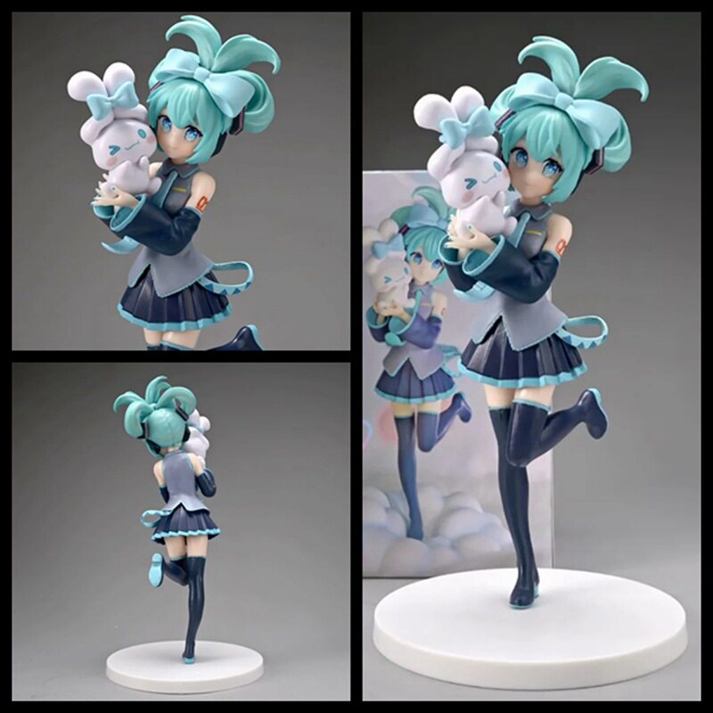 初音白兔大耳狗站姿
