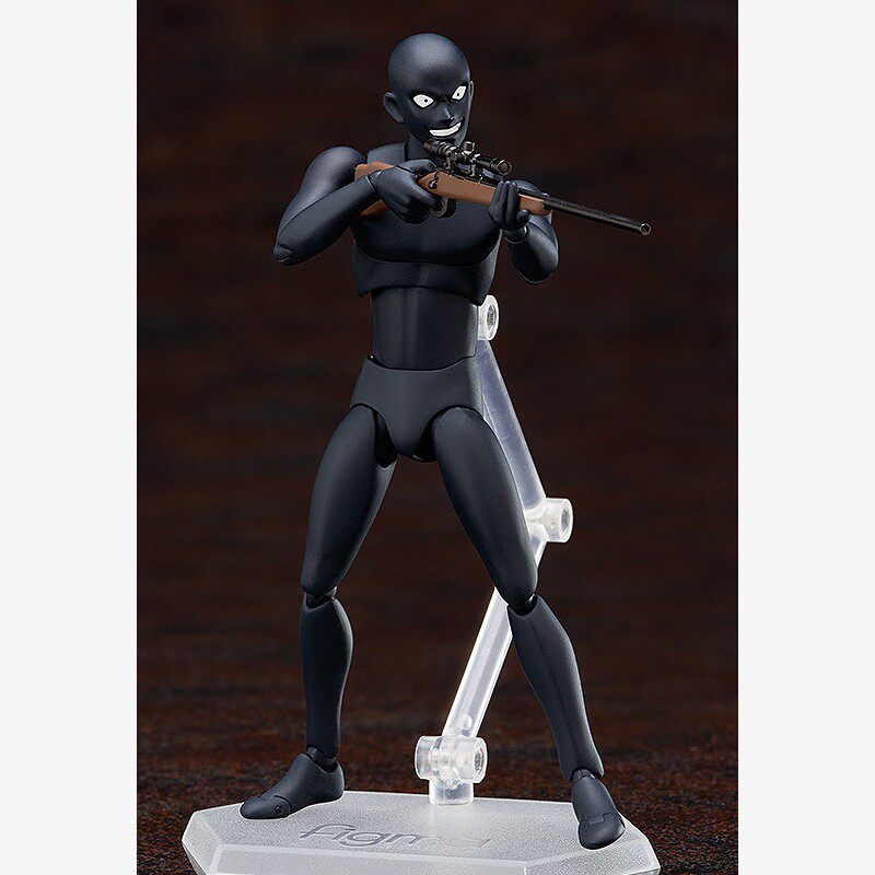柯南 figma SP-089 真 犯人 黑衣人 可动摆件 盒装手办