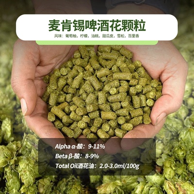 包邮啤酒花颗粒麦肯锡McKenzie