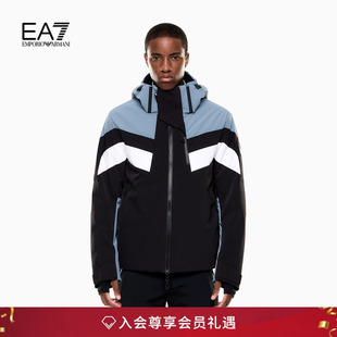 新款 EMPORIO 冬季 阿玛尼EA7 男保暖滑雪飞行夹克棉服外套 ARMANI