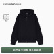 男士 阿玛尼26春夏新款 连帽拉链重磅卫衣夹克外套 ARMANI EMPORIO