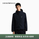 男连帽直身休闲工装 EMPORIO 新款 阿玛尼冬季 夹克棉服外套 ARMANI