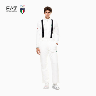 男冬奥会运动户外宽松背带滑雪裤 EMPORIO 新款 阿玛尼EA7 ARMANI