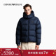 EMPORIO 男80白鸭绒加厚短面包羽绒服外套 新款 ARMANI 阿玛尼冬季