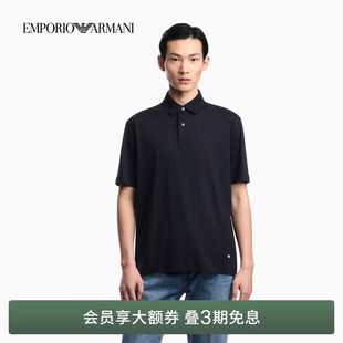 商务休闲Polo衫 EMPORIO 纯棉翻领短袖 男士 ARMANI 阿玛尼春夏新款