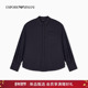 纯色优雅衬衫 EMPORIO 新款 女士翻领长袖 ARMANI 阿玛尼26年春季