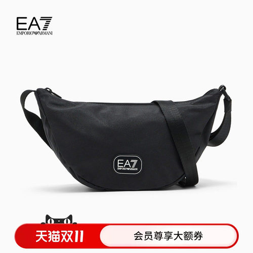 EA7/阿玛尼男女同款单肩斜挎包